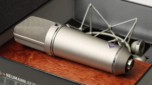 Neumann U87：錄音業界的黃金標準